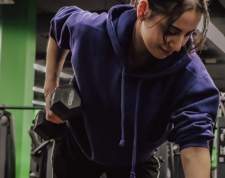 Vrouw die sport